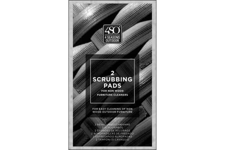 4 Seasons Outdoor Scrubbing pads voor alle cleaners set van 2