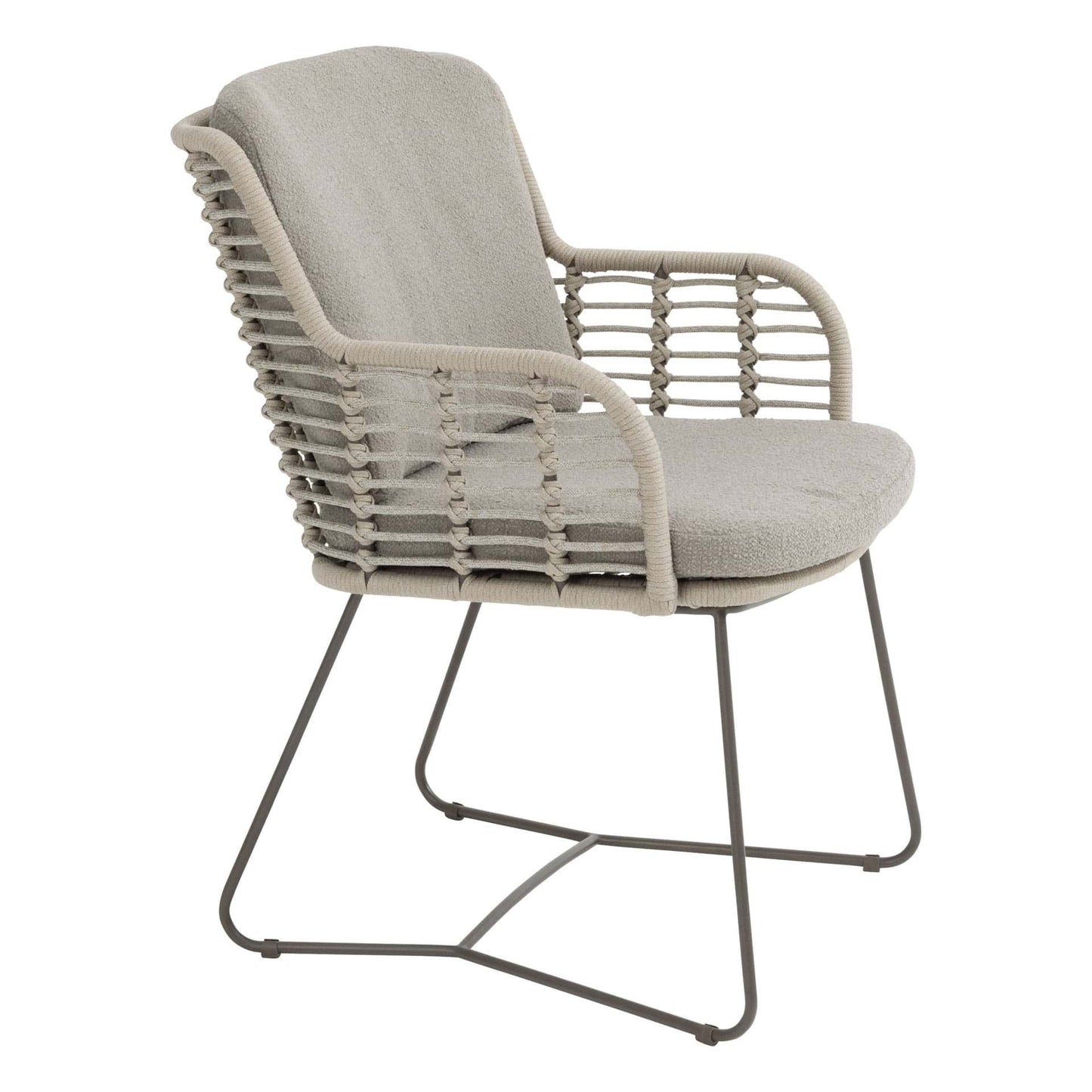 4 Seasons Outdoor Fabrice eettafel stoelen + Prado eettafel 240 cm