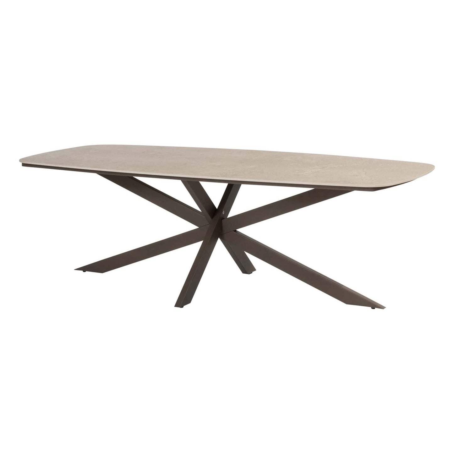4 Seasons Outdoor Fabrice eettafel stoelen + Prado eettafel 240 cm