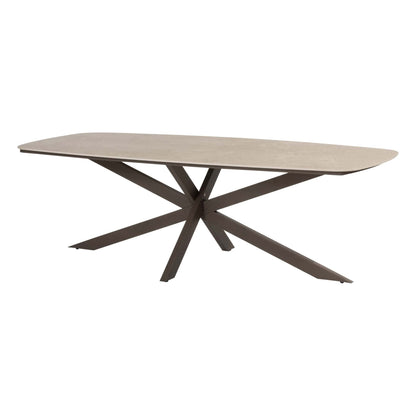 4 Seasons Outdoor Fabrice eettafel stoelen + Prado eettafel 240 cm