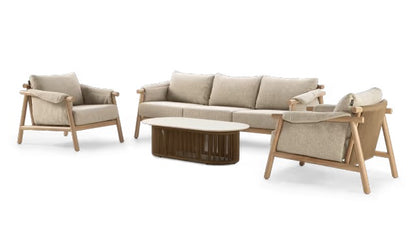 Callisto Outdoor Loungeset Palomino