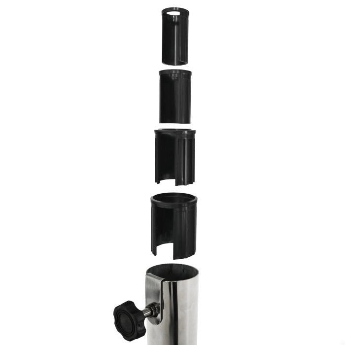 Madison parasol voet 25kg Zwart