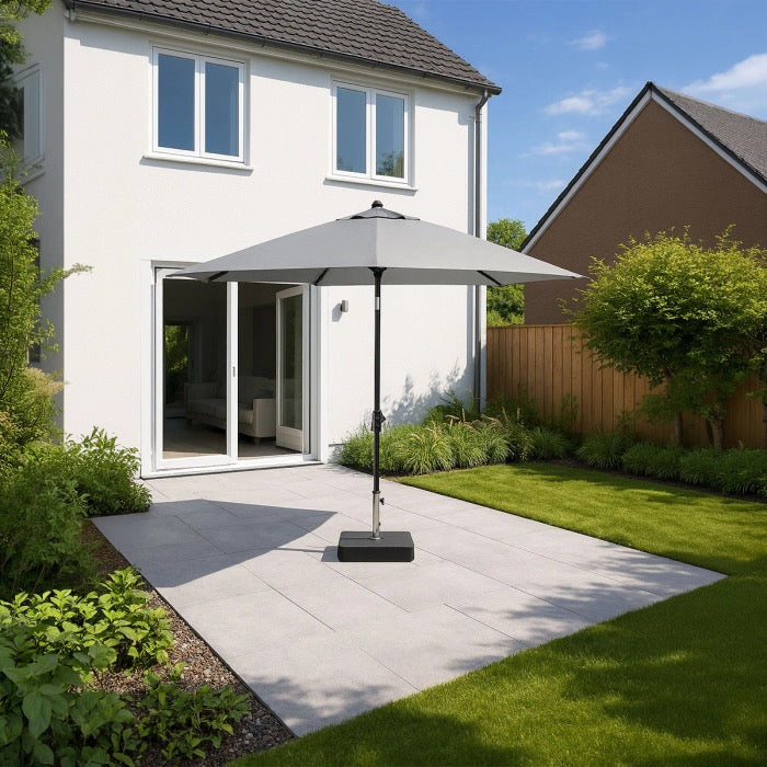 Madison parasol voet 25kg Zwart