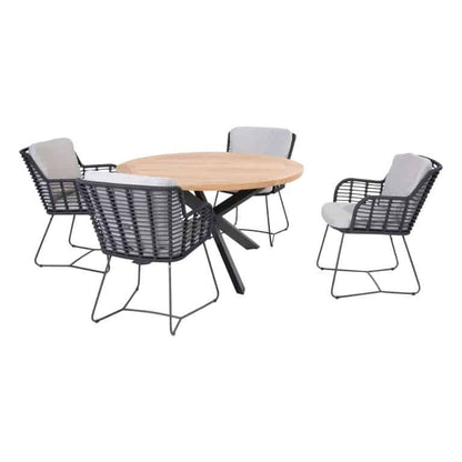 4 Seasons Outdoor Prado eettafel met RVS poot