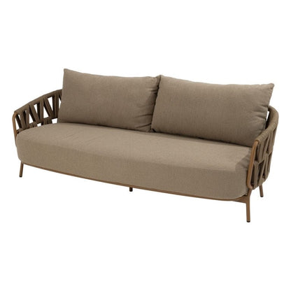 4 Seasons Outdoor Biarritz loungeset Amber, 3-zits bank + 2 loungestoelen