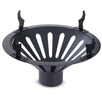 Gardenflare barbecue opzetstuk met buiten grillpan voor de Klassiek vlampijp