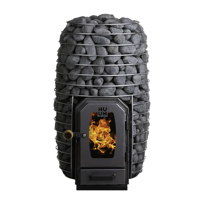 Hanscraft Barrel Sauna 225 - Huum Hive 13 Houtkachel EXCL. Buizen