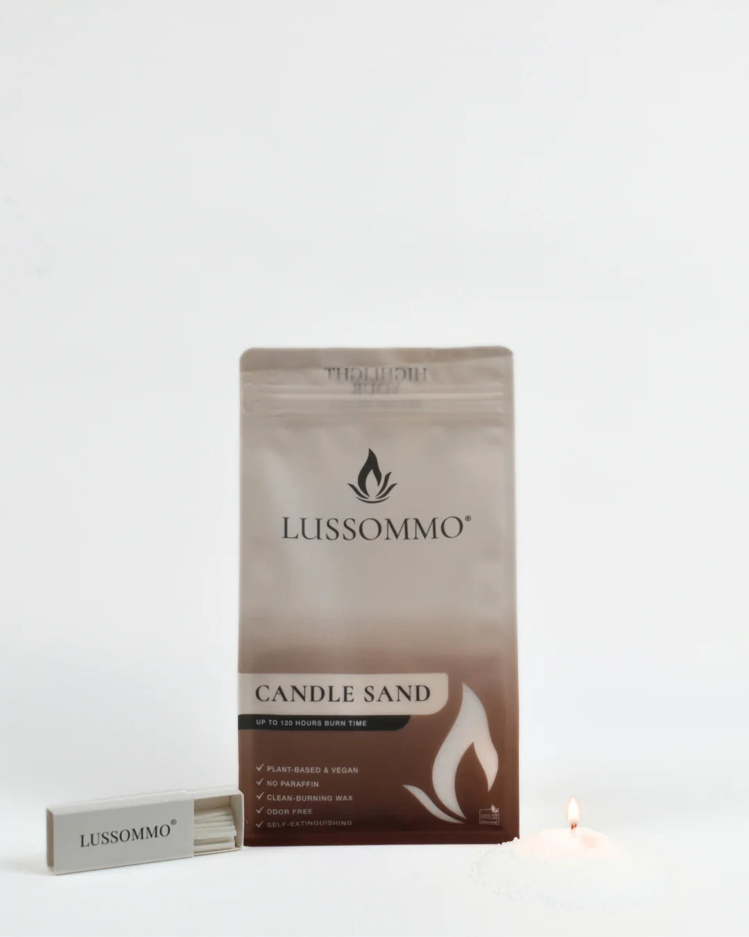 Lussommo | Kaarsenzand - Arctic white