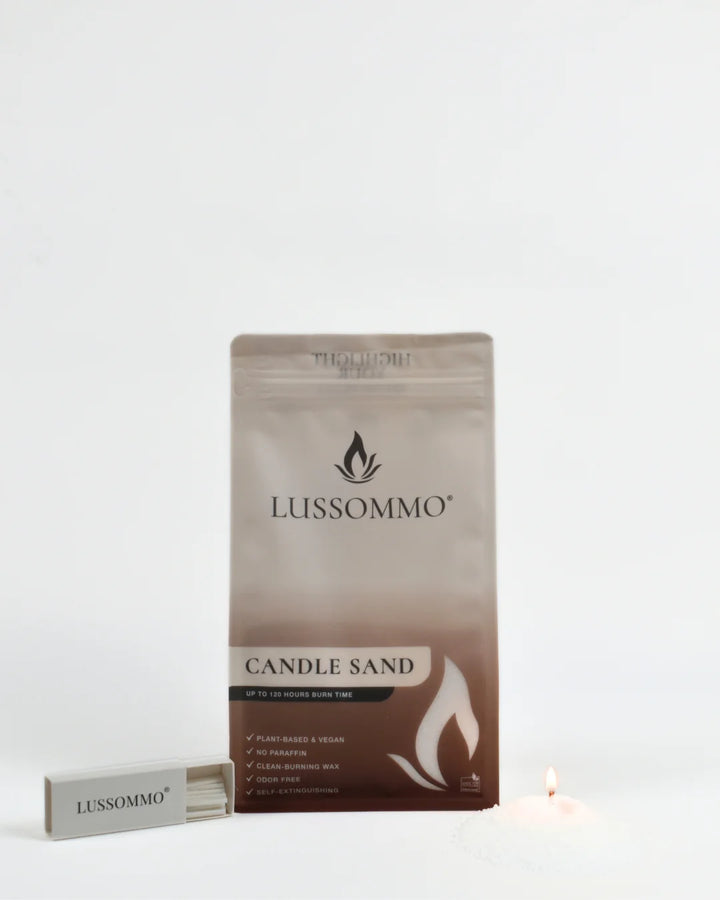 Lussommo | Kaarsenzand - Arctic white