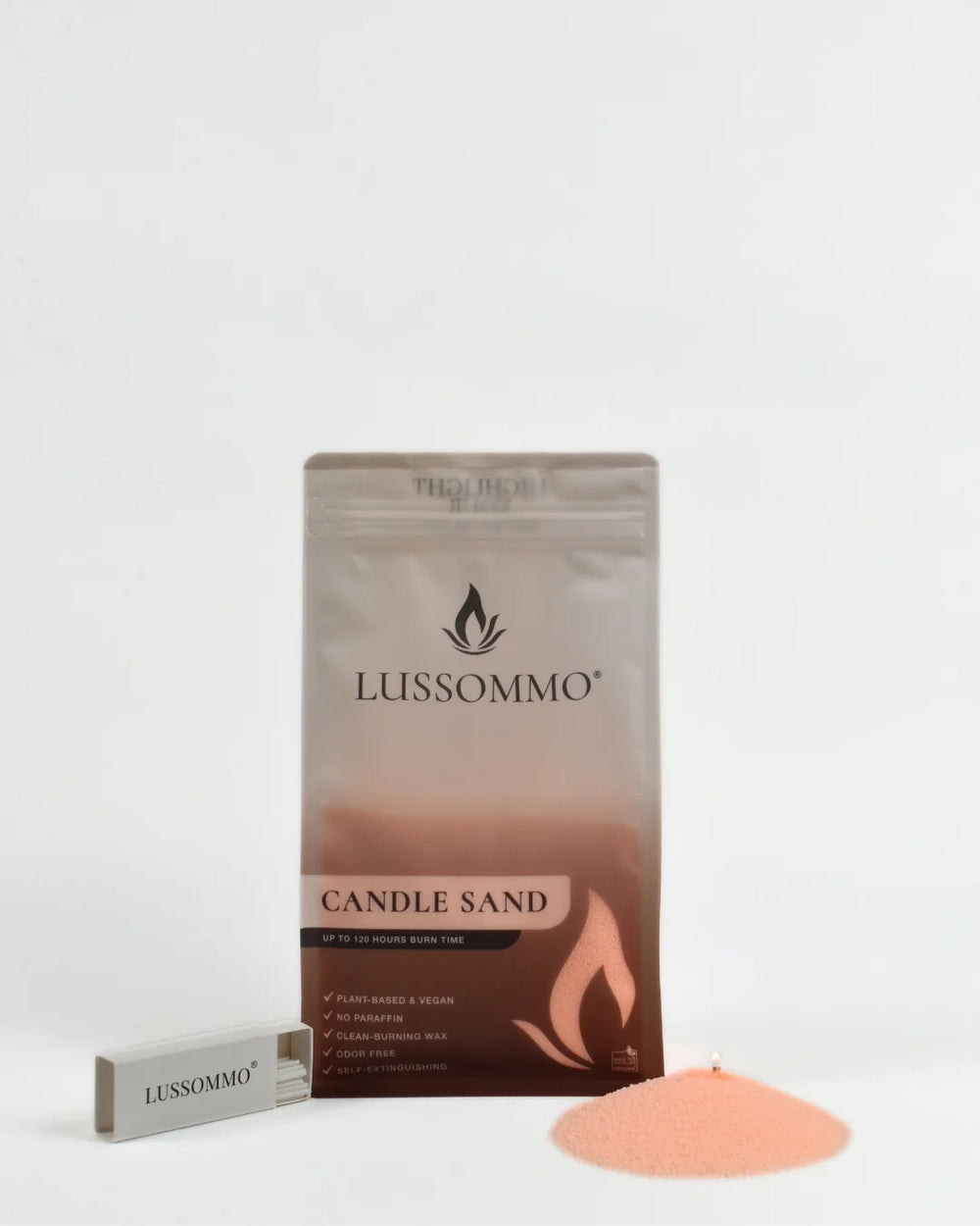 Lussommo | Kaarsenzand - Champagne orange