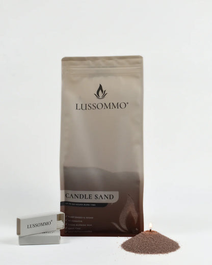 Lussommo | Kaarsenzand - Cookie brown