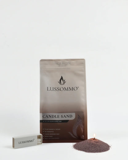 Lussommo | Kaarsenzand - Dusty red