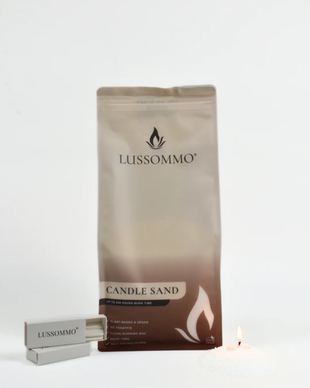 Lussommo | Kaarsenzand - Arctic white