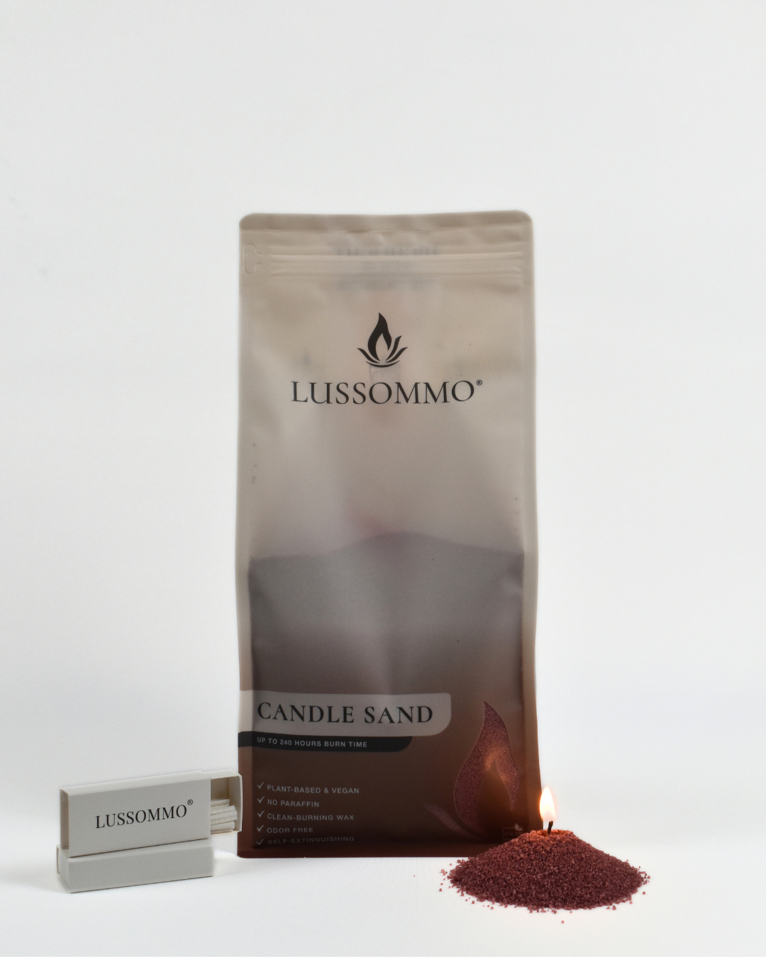 Lussommo | Kaarsenzand - Wine red