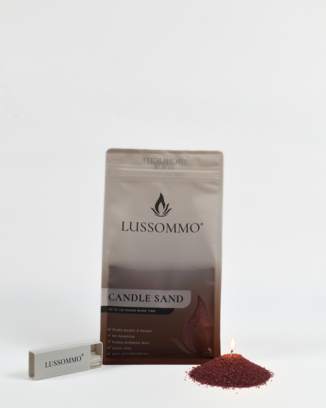 Lussommo | Kaarsenzand - Wine red