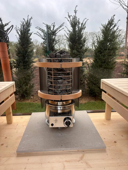 Finsteam Aurora 8.1kW gas saunakachel