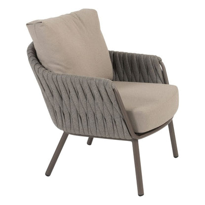 4 Seasons Outdoor Cannes lage eetkamerstoel met 2 kussens (per 2)