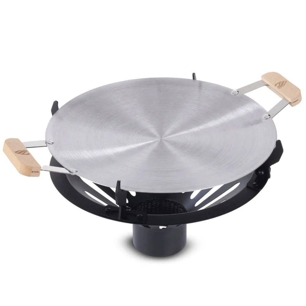 Gardenflare barbecue opzetstuk met buiten grillpan voor de Klassiek vlampijp